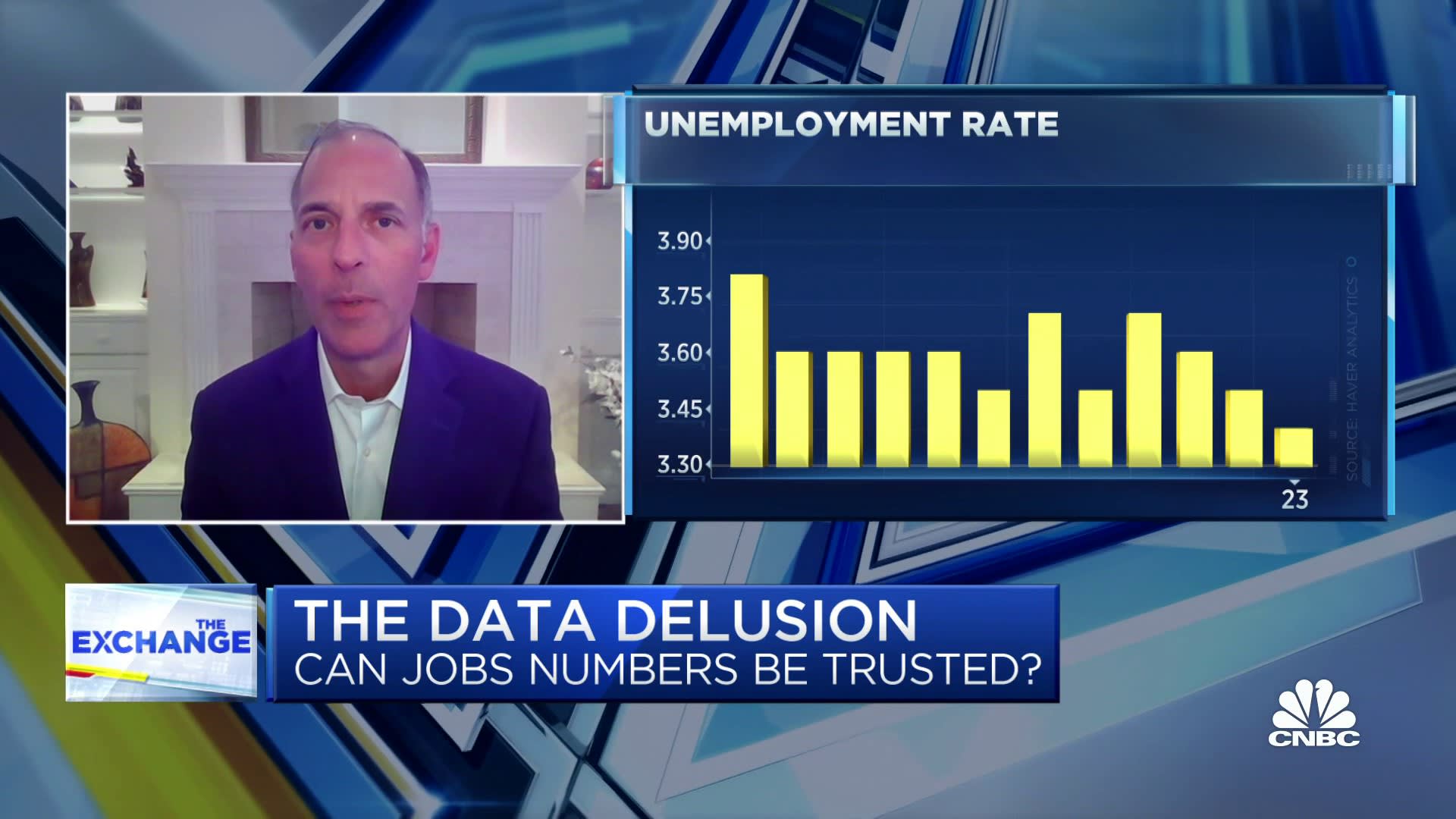 The slowing in the labor market is in hiring, says Moody's Mark Zandi