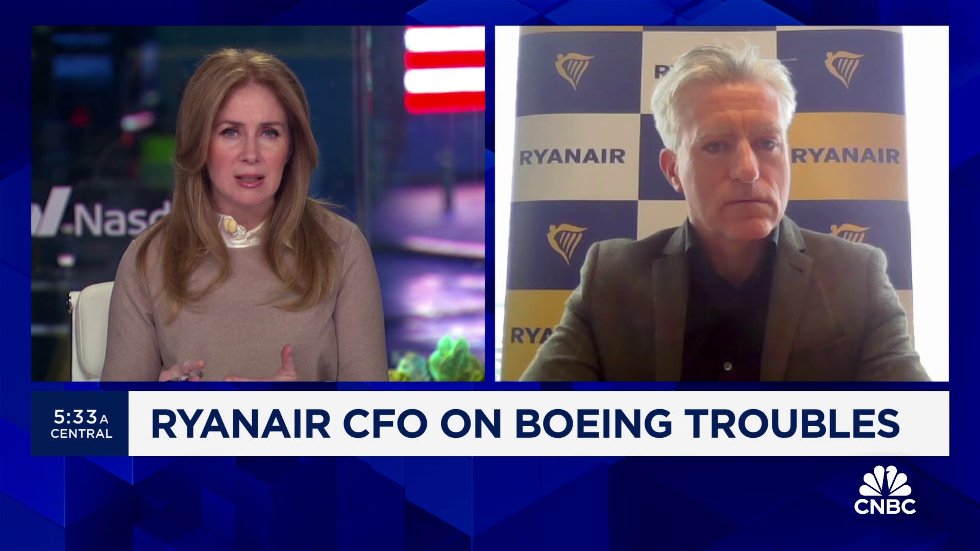 Ryanair Group CFO on fiscal Q3 earnings, Boeing's safety concerns and travel outlook