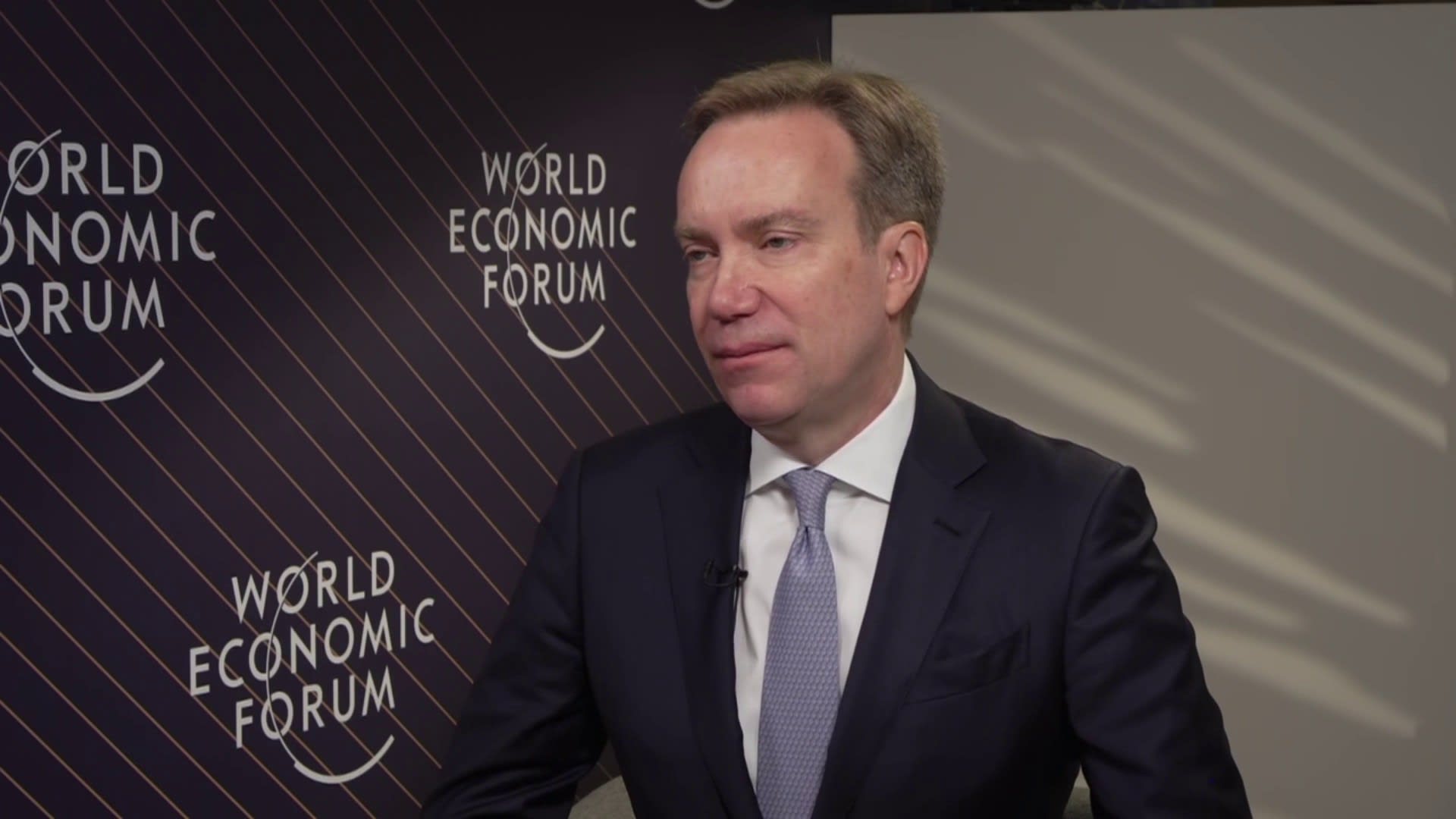 WEF president: Gaza crisis is at the 'core' of Middle East tensions