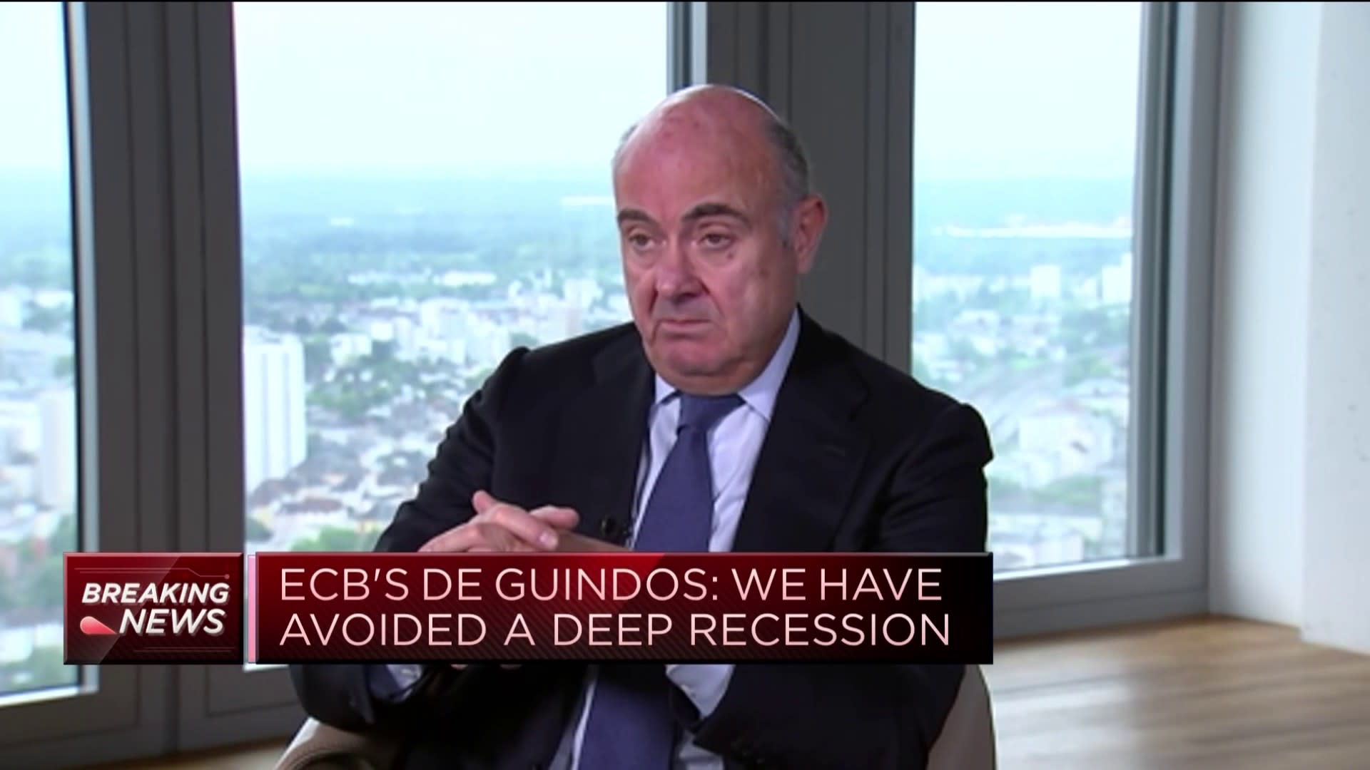 Economic outlook has improved but markets underestimate geopolitical risk: ECB's De Guindos