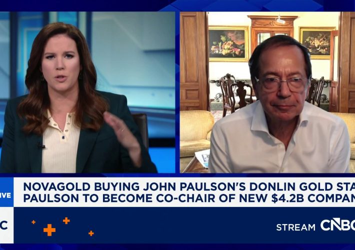 John Paulson says we are in the early stages of a long-term bull market for gold