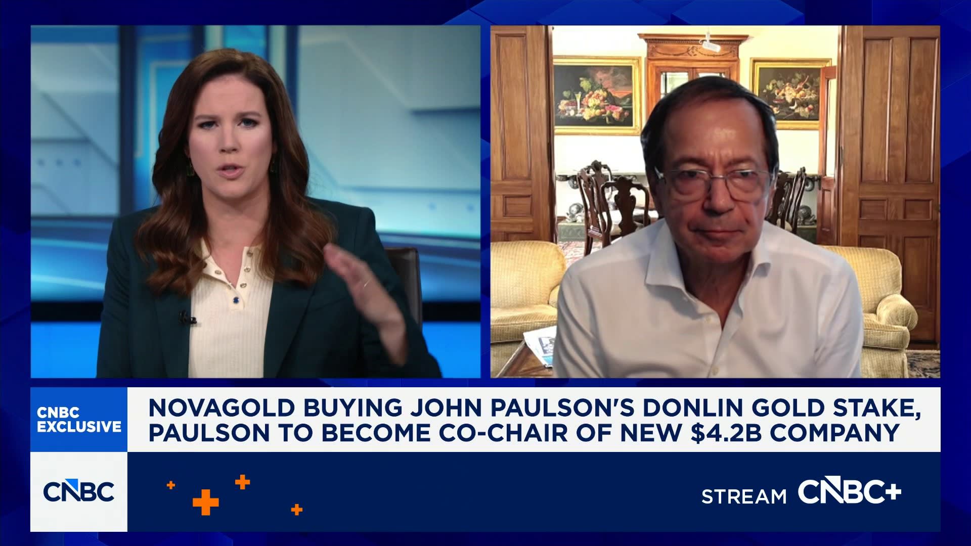 John Paulson says we are in the early stages of a long-term bull market for gold